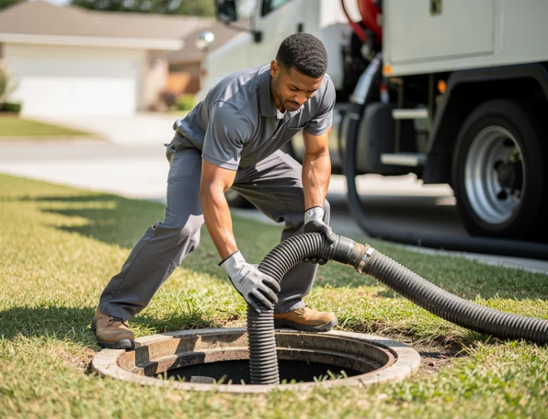 septic tank pumping Covington